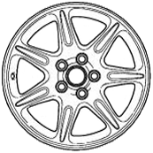 X-7 - 16in wheel for Jaguar X-Type