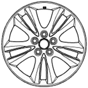 Bermuda - 17in wheel for Jaguar X-Type